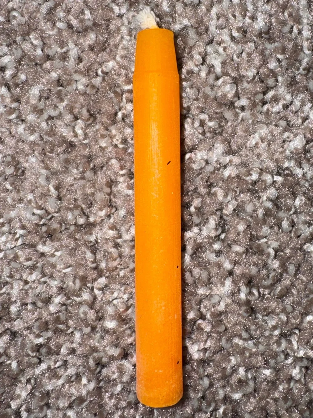 New Orange Taper Candle Ritual Candle
